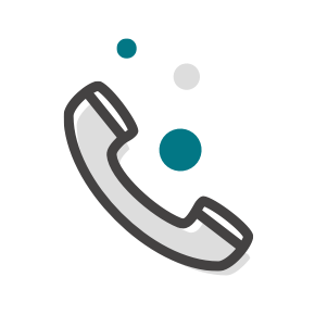 Illustrative icon of a phone