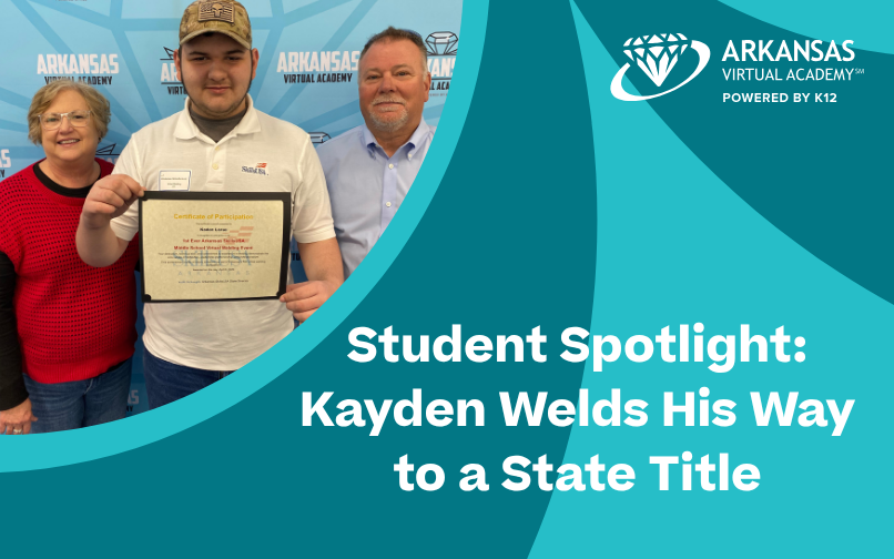 Virtual Sparks, Real Skills: Kayden Welds His Way to a State Title