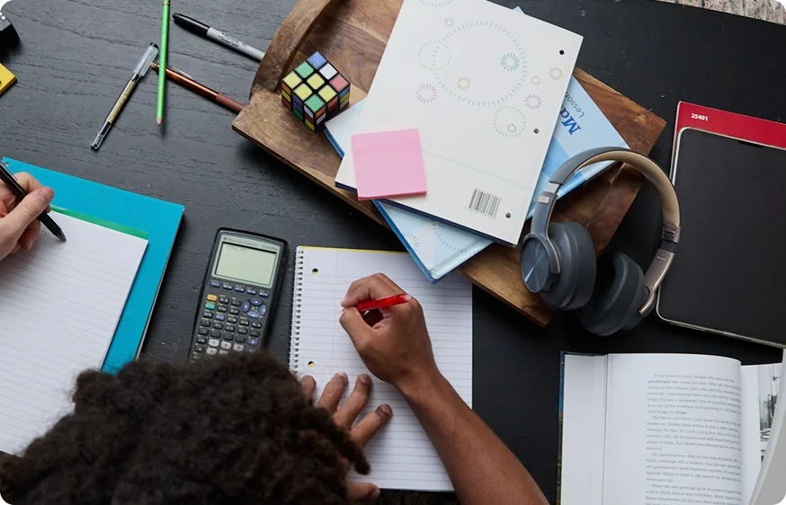 School supplies image