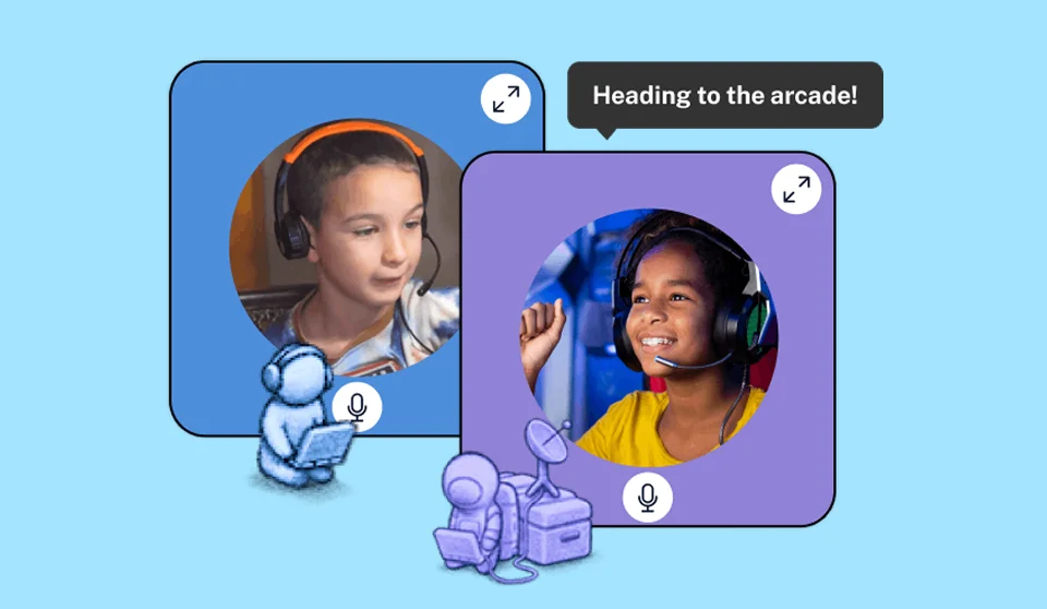Students connected in the ARVA K12 Zone